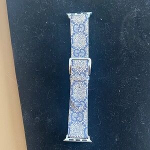 Navy and White Signature Watch Band New